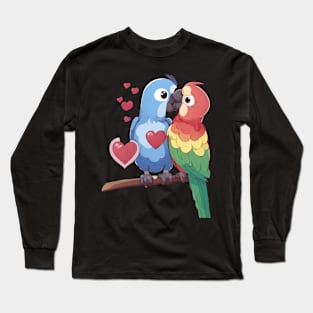 Tropical Bird Long Sleeve T-Shirt